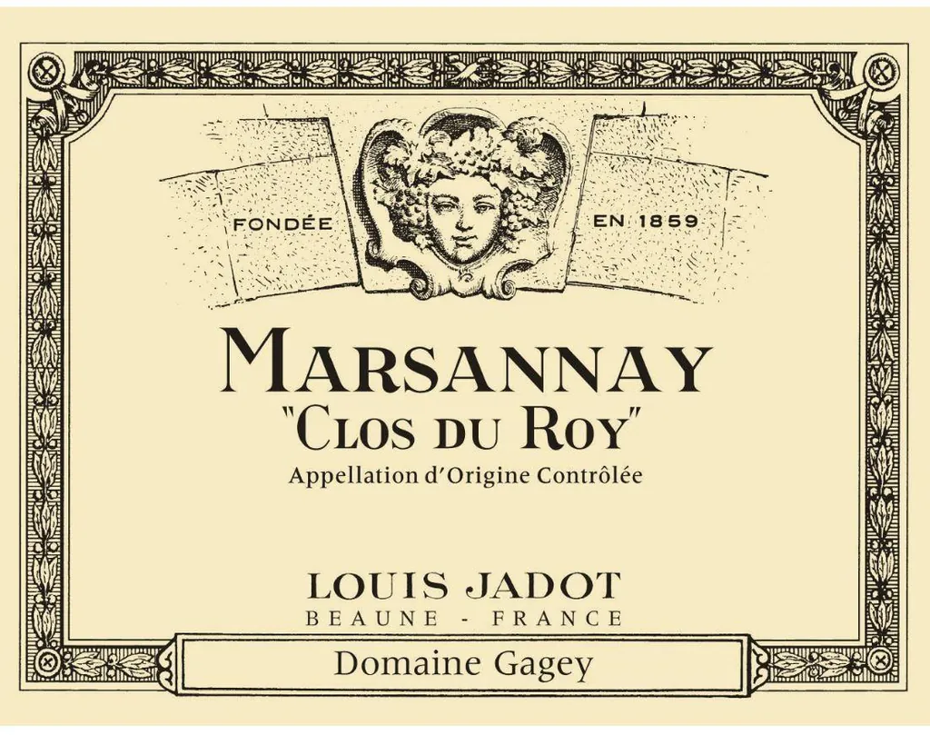Marsannay Clos du Roy Rouge Bottle