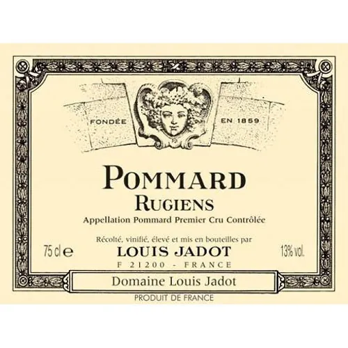 Pommard Les Rugiens Premier Cru Bottle