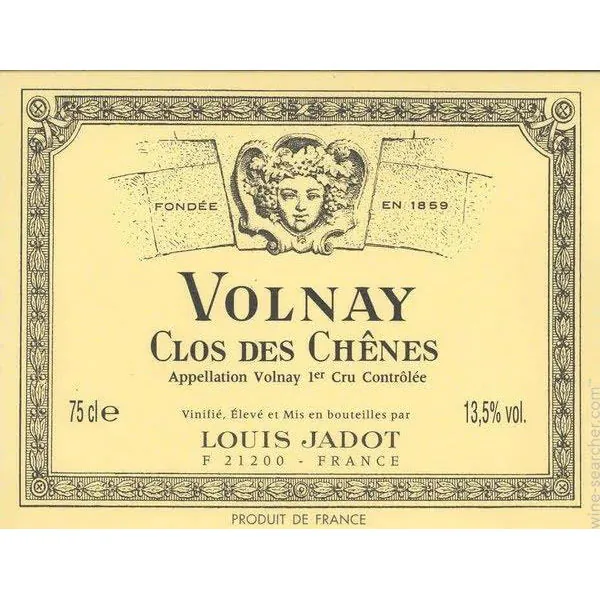 Volnay Clos des Chenes Premier Cru Bottle