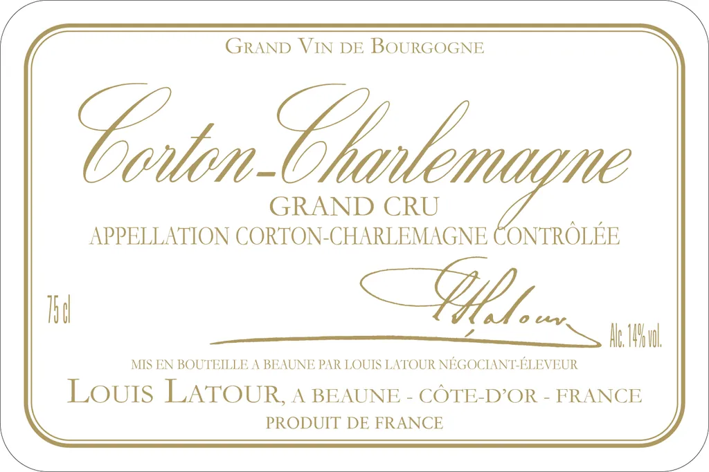 Corton-Charlemagne Grand Cru Bottle