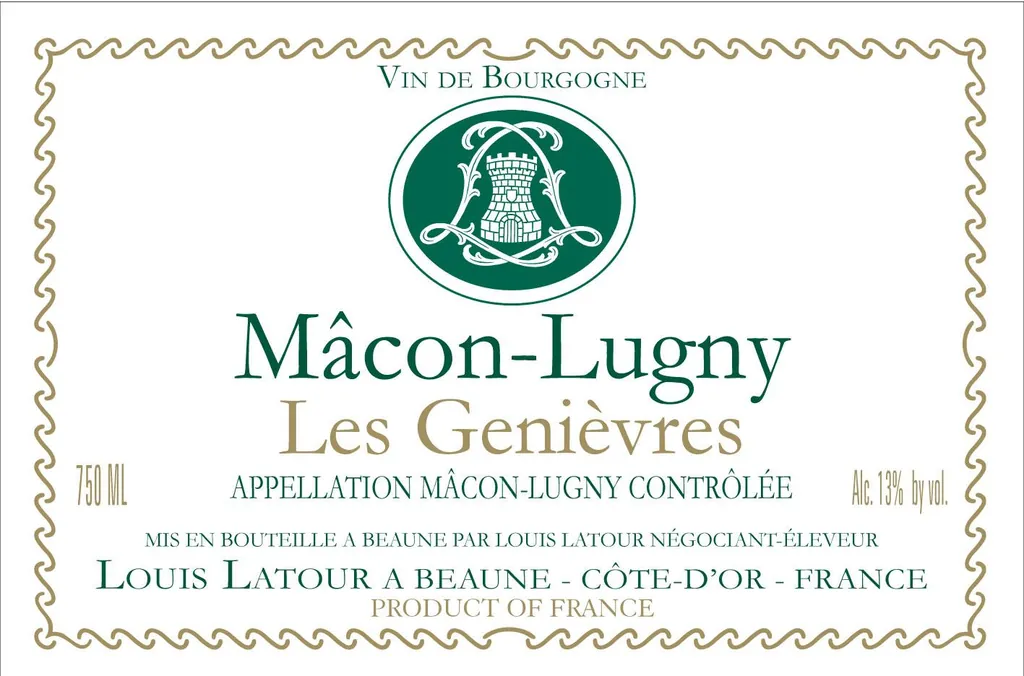 Macon-Lugny Les Genievres Bottle