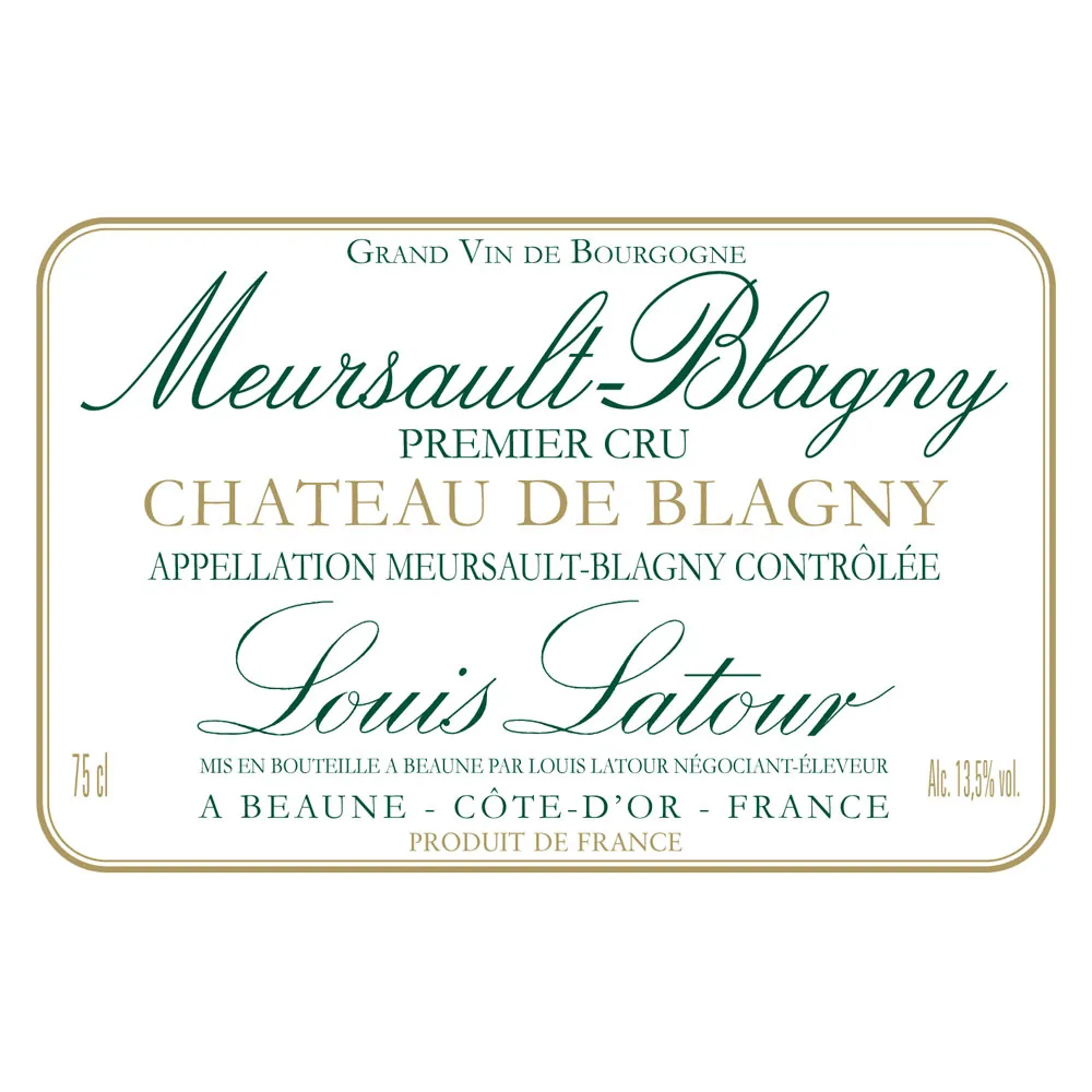 Meursault-Blagny Chateau de Blagny Premier Cru Bottle