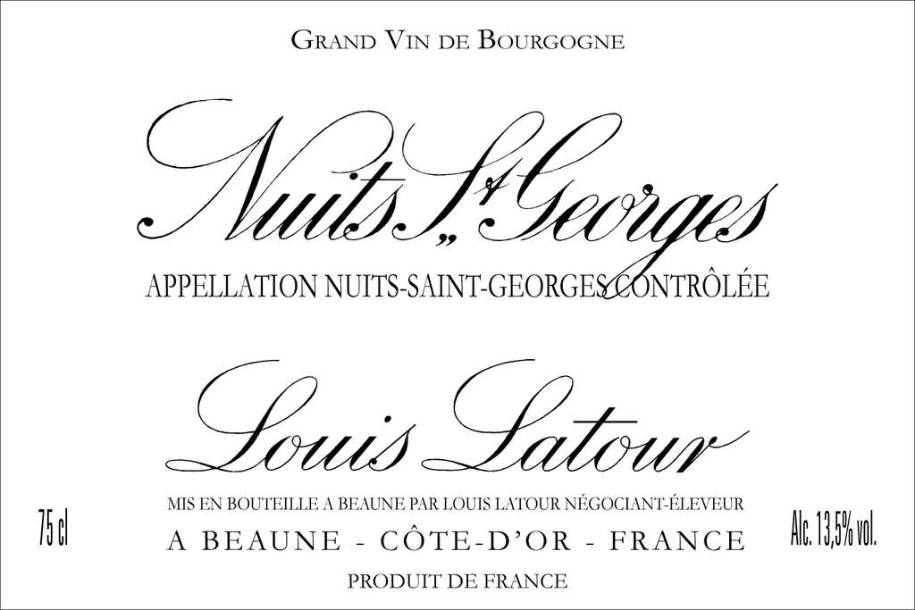 Nuits-Saint-Georges Bottle