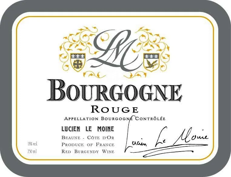 Bourgogne Rouge Bottle