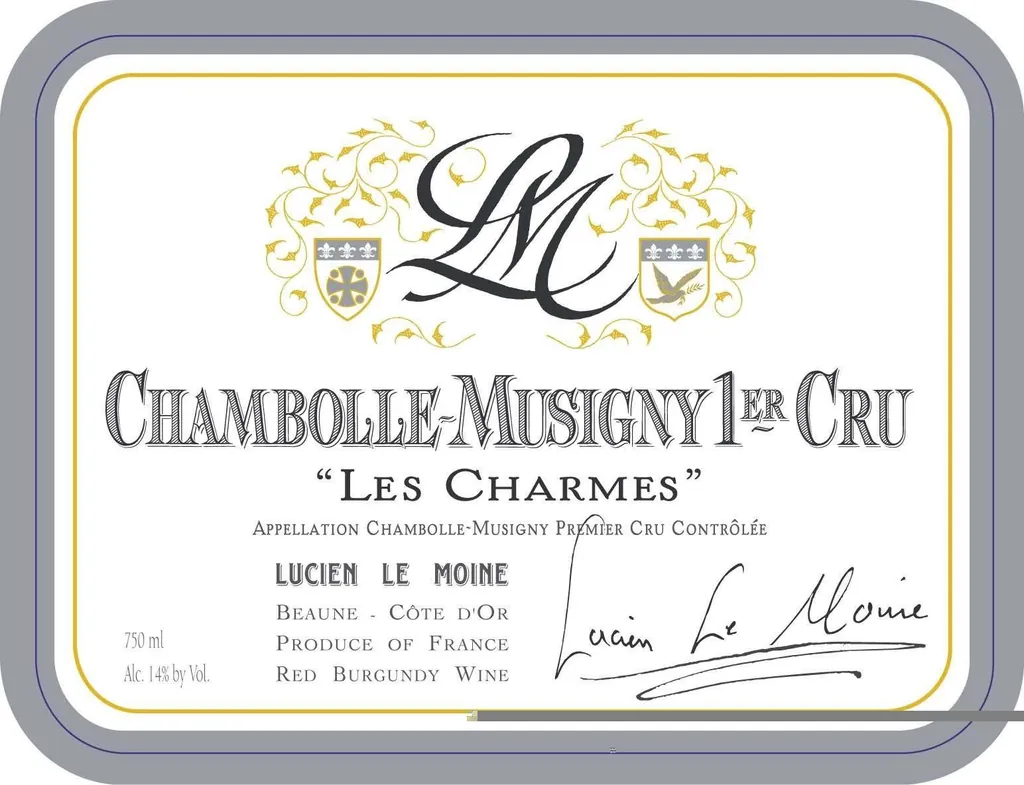 Chambolle-Musigny Les Charmes Premier Cru Bottle