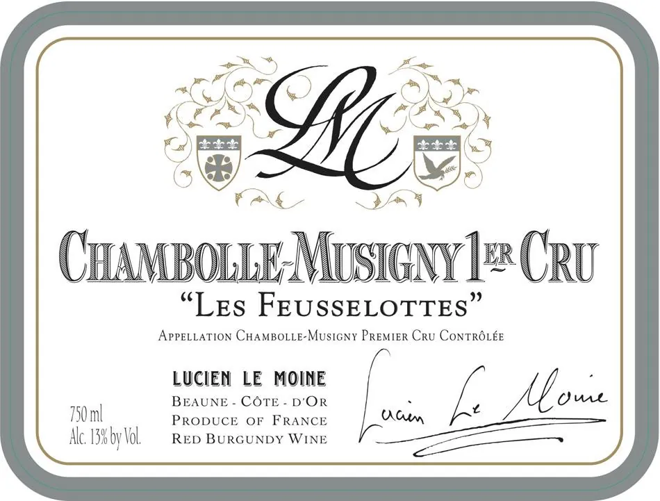 Chambolle-Musigny Les Feusselottes Premer Cru Bottle