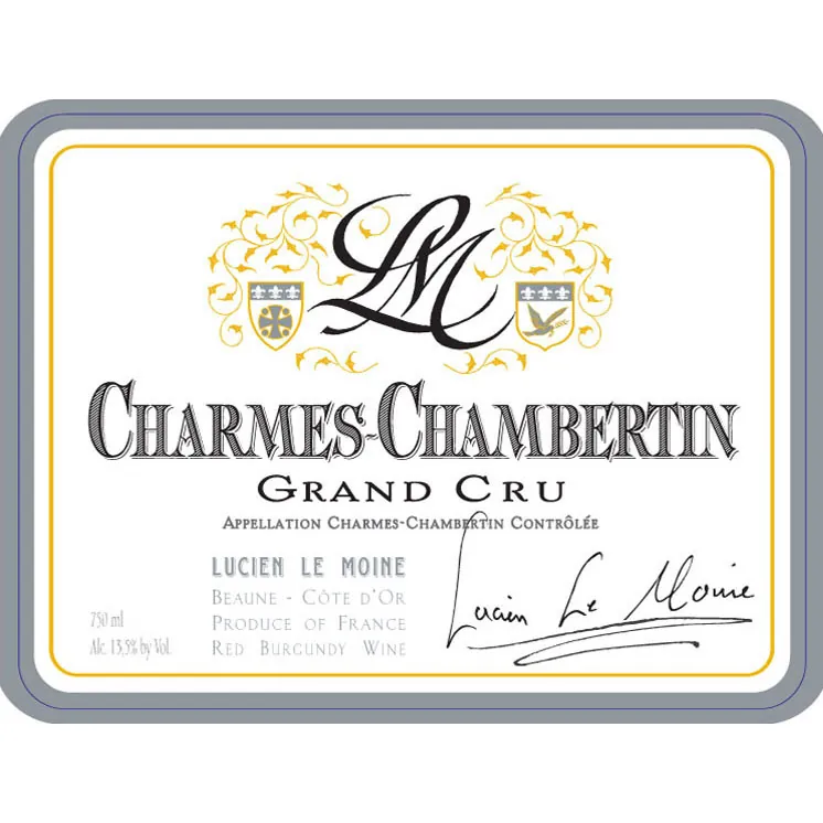 Charmes-Chambertin Grand Cru Bottle