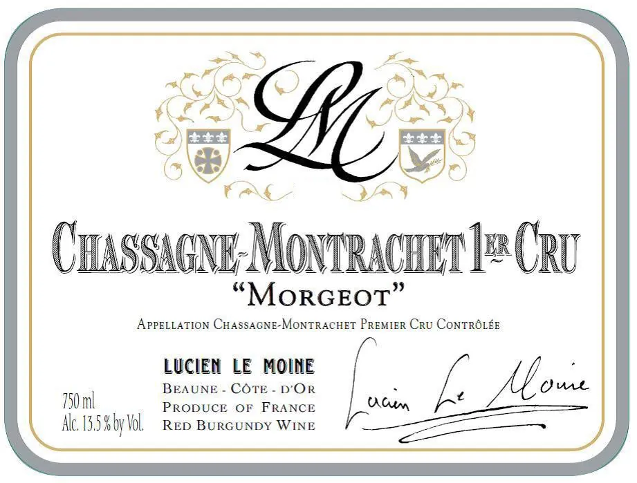 Chassagne-Montrachet Morgeot Premier Cru Bottle