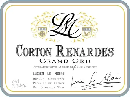 Corton Renardes Grand Cru Bottle