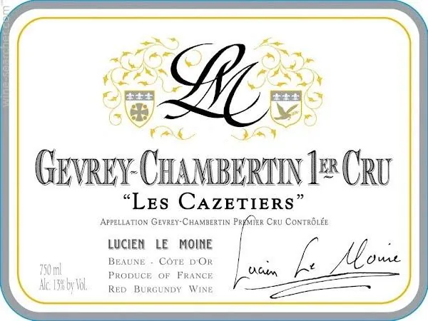 Gevrey-Chambertin Cazetiers Premier Cru Bottle