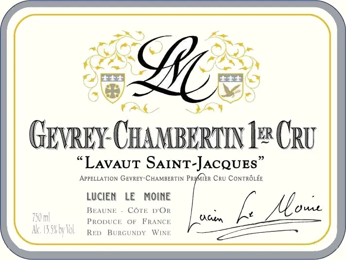 Gevrey-Chambertin Lavaut Saint Jacques Premier Cru Bottle