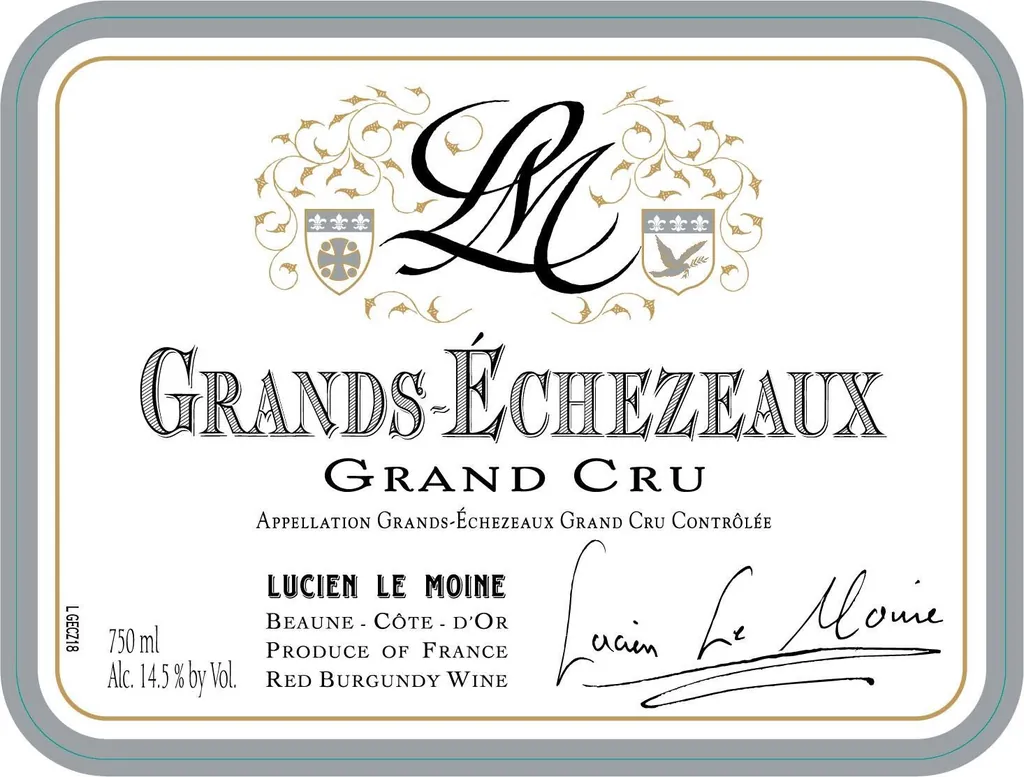 Grands Echezeaux Grand Cru Bottle