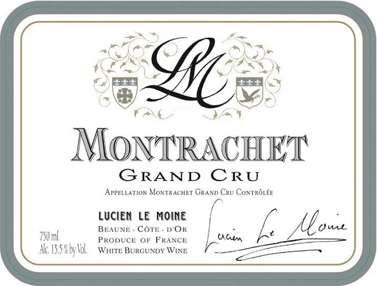 Montrachet Grand Cru Bottle