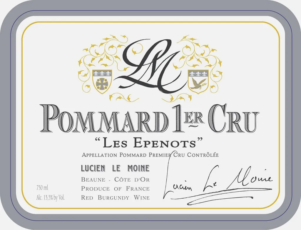 Pommard Les Epenots Premier Cru Bottle