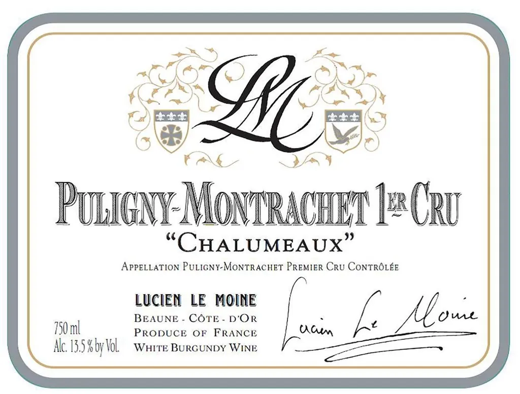 Puligny-Montrachet Les Chalumeaux Premier Cru Bottle