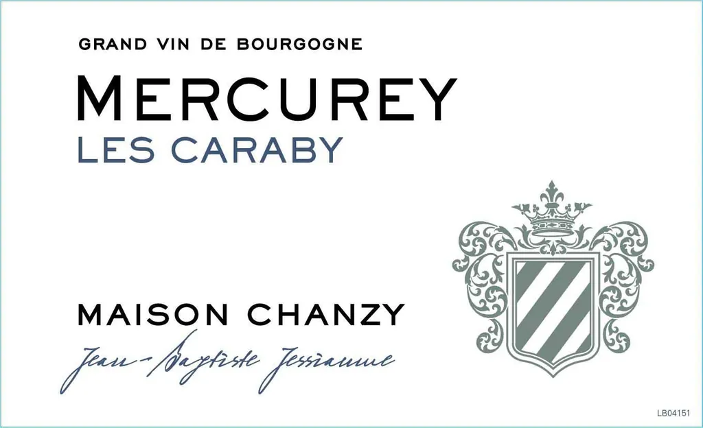 Mercurey Les Caraby Rouge Bottle