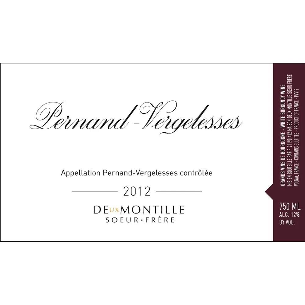 Pernand-Verglesses Blanc Bottle