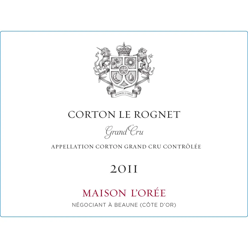 Corton Le Rognet Bottle