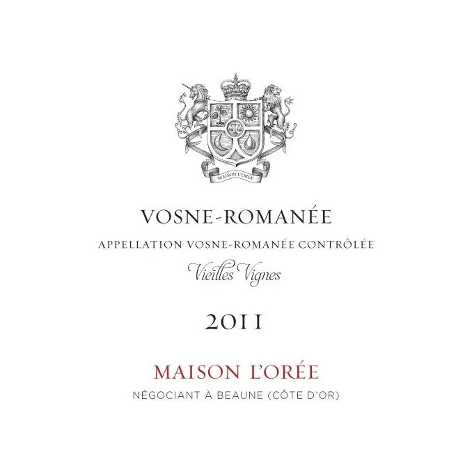 Vosne-Romanee Vieilles Vignes Bottle