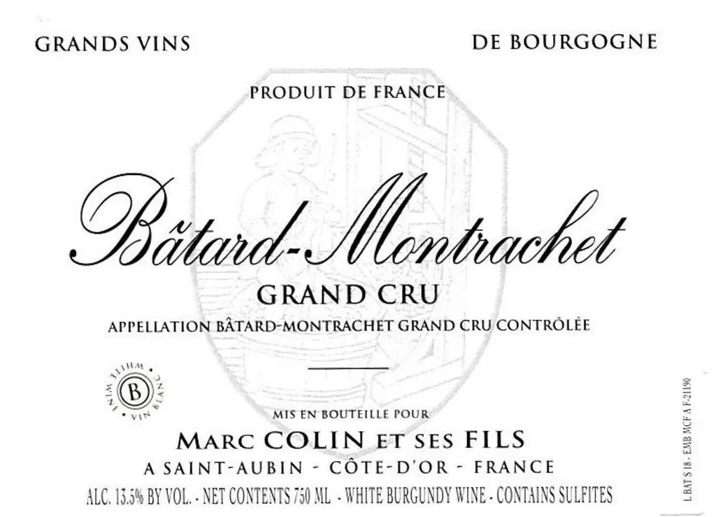 Batard Montrachet Grand Cru Bottle