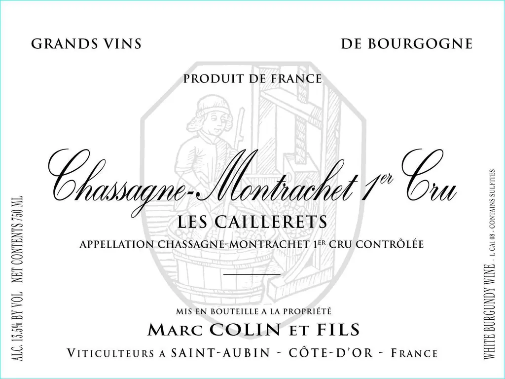 Chassagne-Montrachet Les Caillerets Premier Cru Bottle