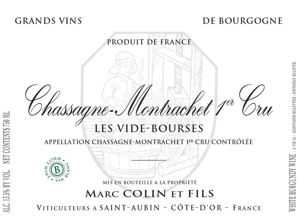 Chassagne-Montrachet Vide Bourse Premier Cru Bottle