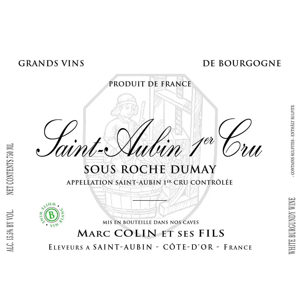 Saint Aubin Sous Roche Dumay Bottle