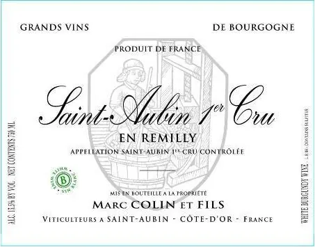 Saint-Aubin En Remilly Premier Cru Bottle
