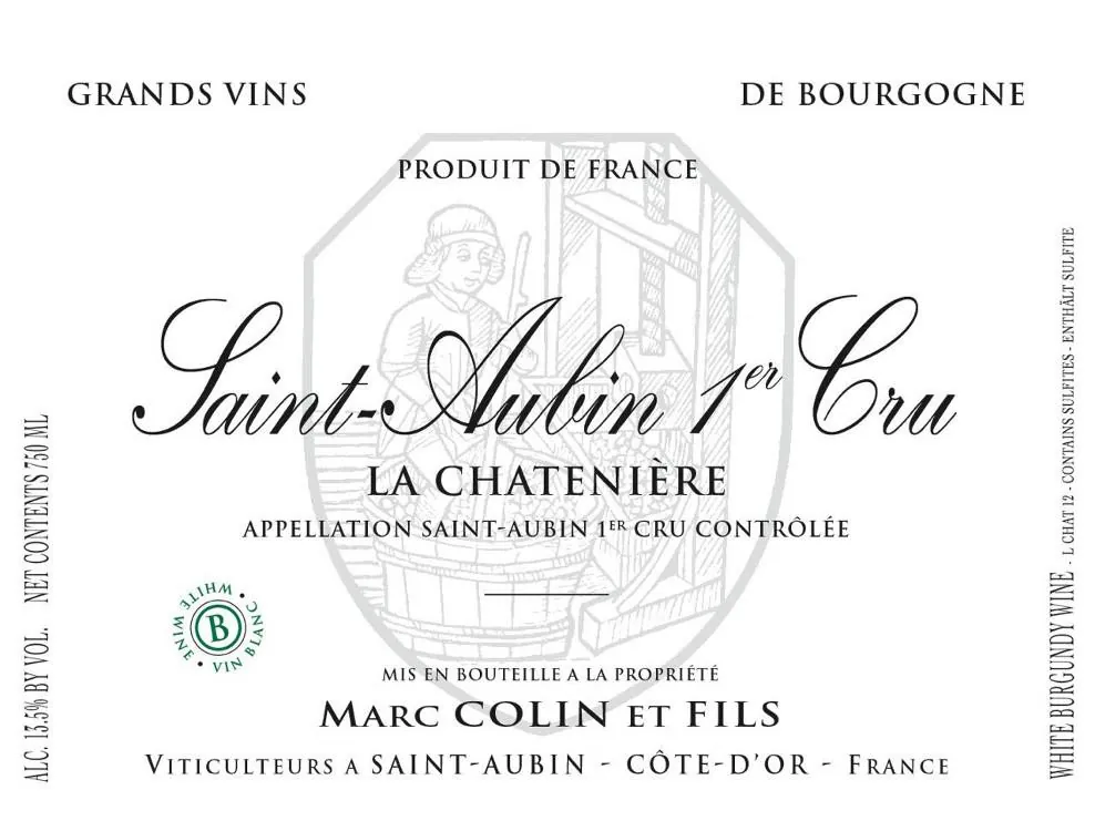St-Aubin La Chateniere Premier Cru Bottle