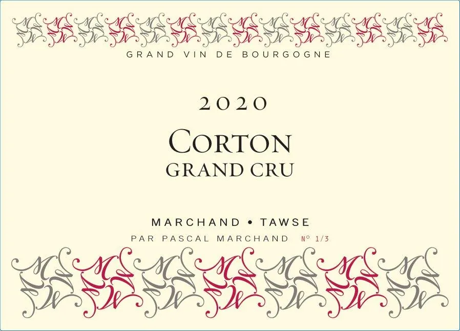 Corton Grand Cru Bottle