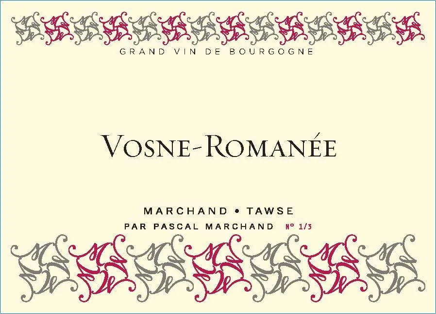 Vosne-Romanee Bottle