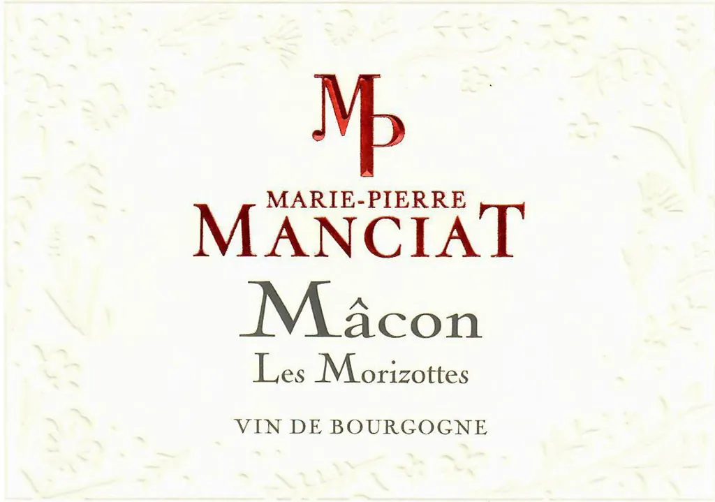 Macon Les Morizottes Bottle