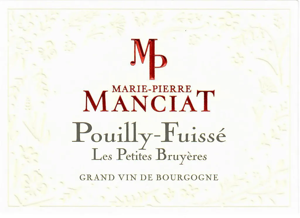 Pouilly Fuisse Les Petites Bruyeres Bottle
