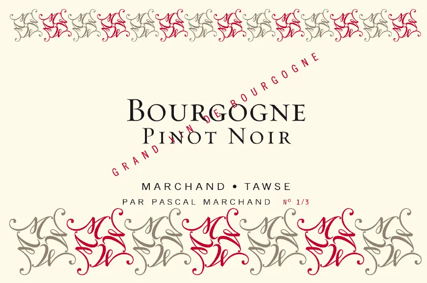 Bourgogne Rouge Bottle