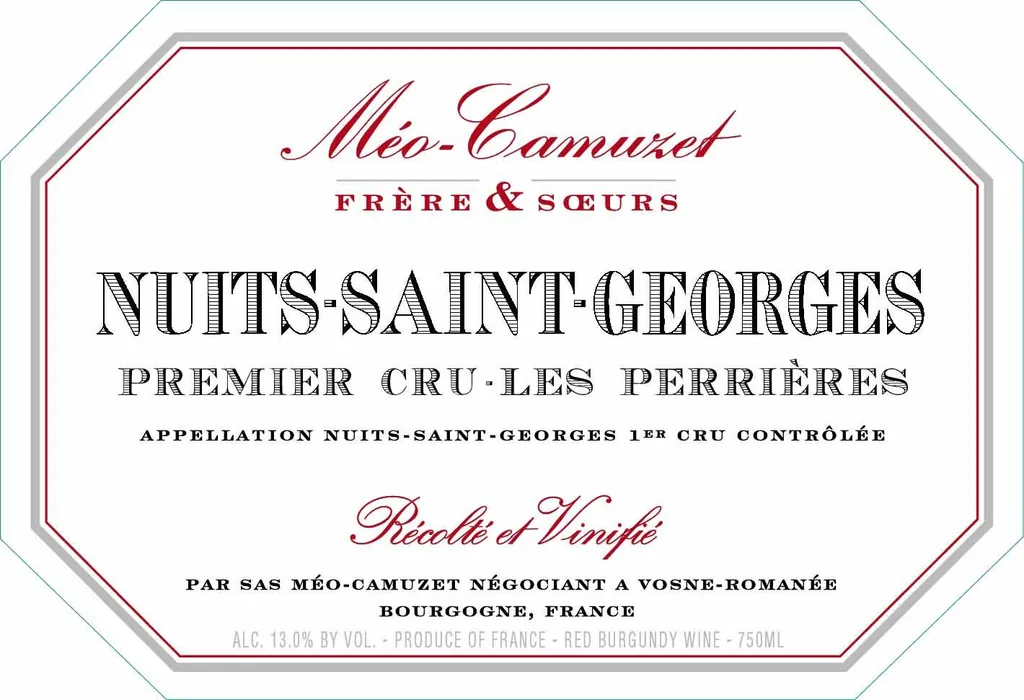 Nuits-Saint-Georges Les Perrieres Premier Cru Bottle