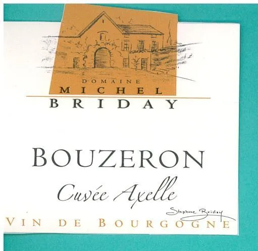 Bouzeron Cuvee Axelle Bottle