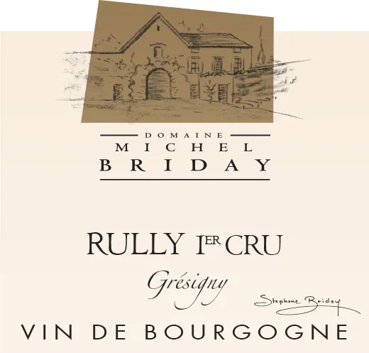Rully Gresigny Premier Cru Bottle
