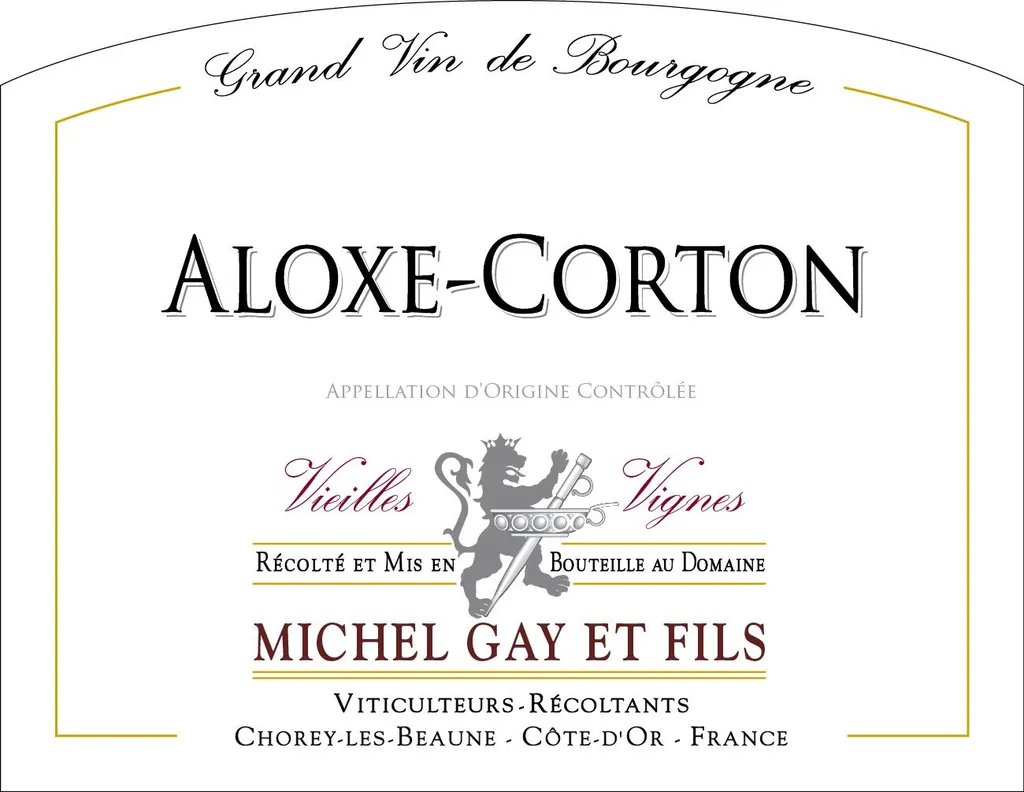Aloxe-Corton Vieilles Vignes Bottle