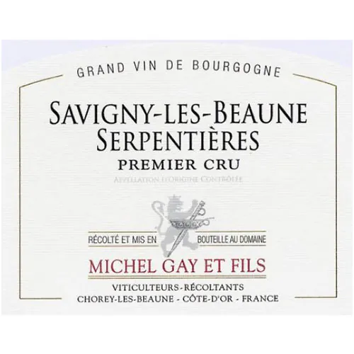 Savigny les Beaune Serpentieres Premier Cru Bottle