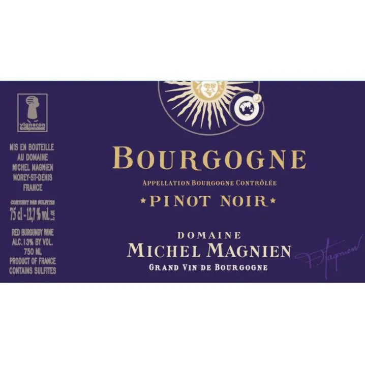 Bourgogne Pinot Noir Bottle