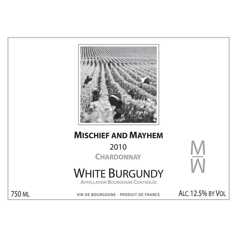 Chardonnay Bottle