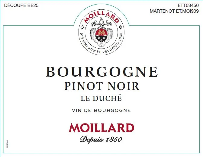 Bourgogne Pinot Noir Le Duche Bottle