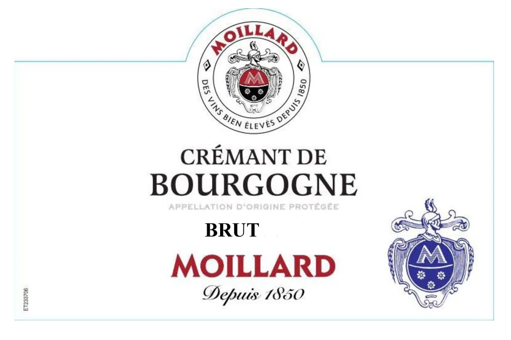 Cremant de Bourgogne Brut Bottle