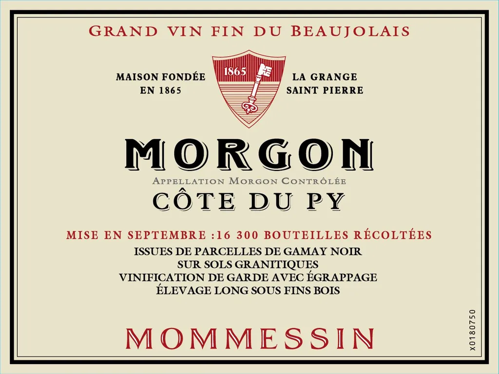 Morgon Cote du Py Bottle