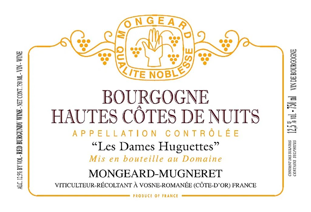 Hautes Cotes de Nuits Les Dames Huguettes Rouge Bottle