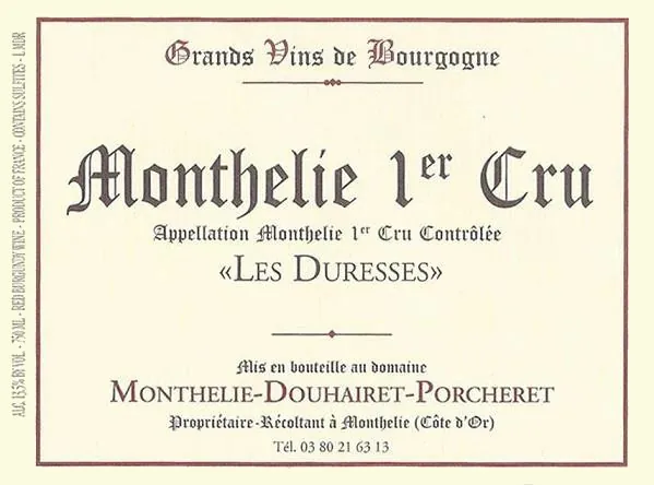 Les Duresses Premier Cru Bottle