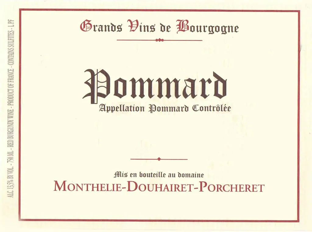 Pommard Bottle