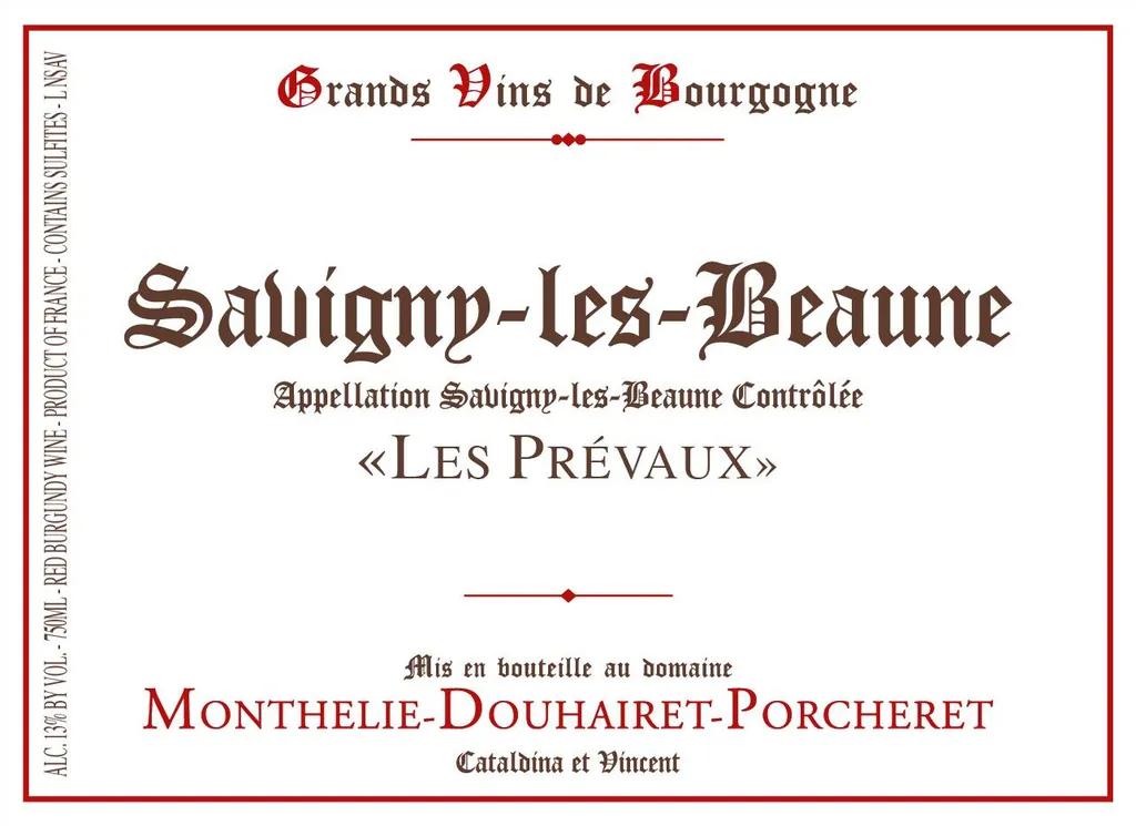 Savigny-les-Beaune Les Prevaux Bottle
