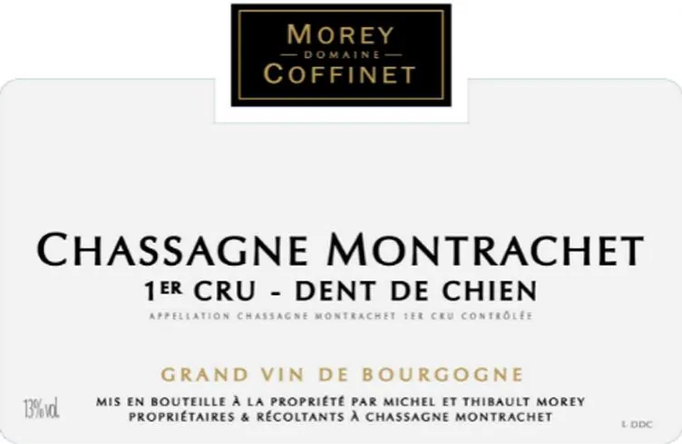 Chassagne-Montrachet Dent de Chien Premier Cru Bottle