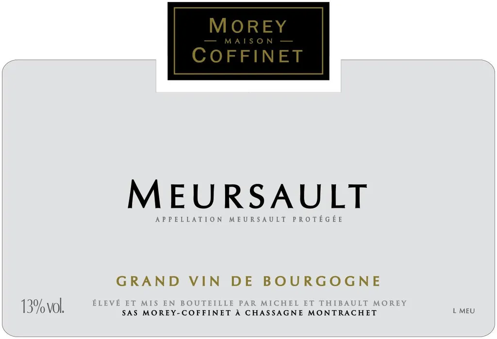 Meursault Bottle